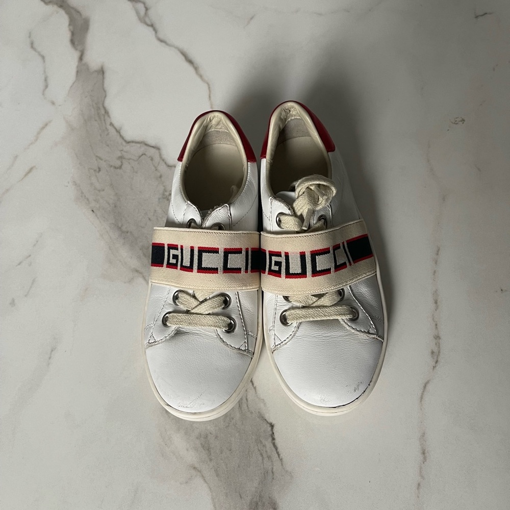 Gucci ace sneaker elastic band logo size 28